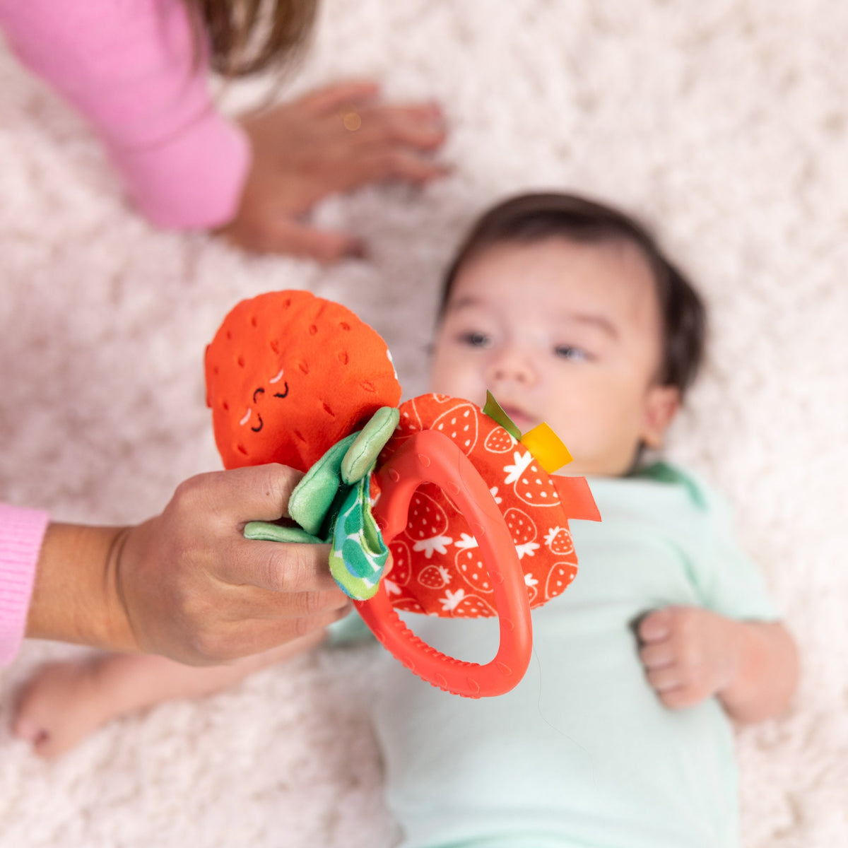 Melissa and Doug Peek-a-Boo Berry Take-Along Toy