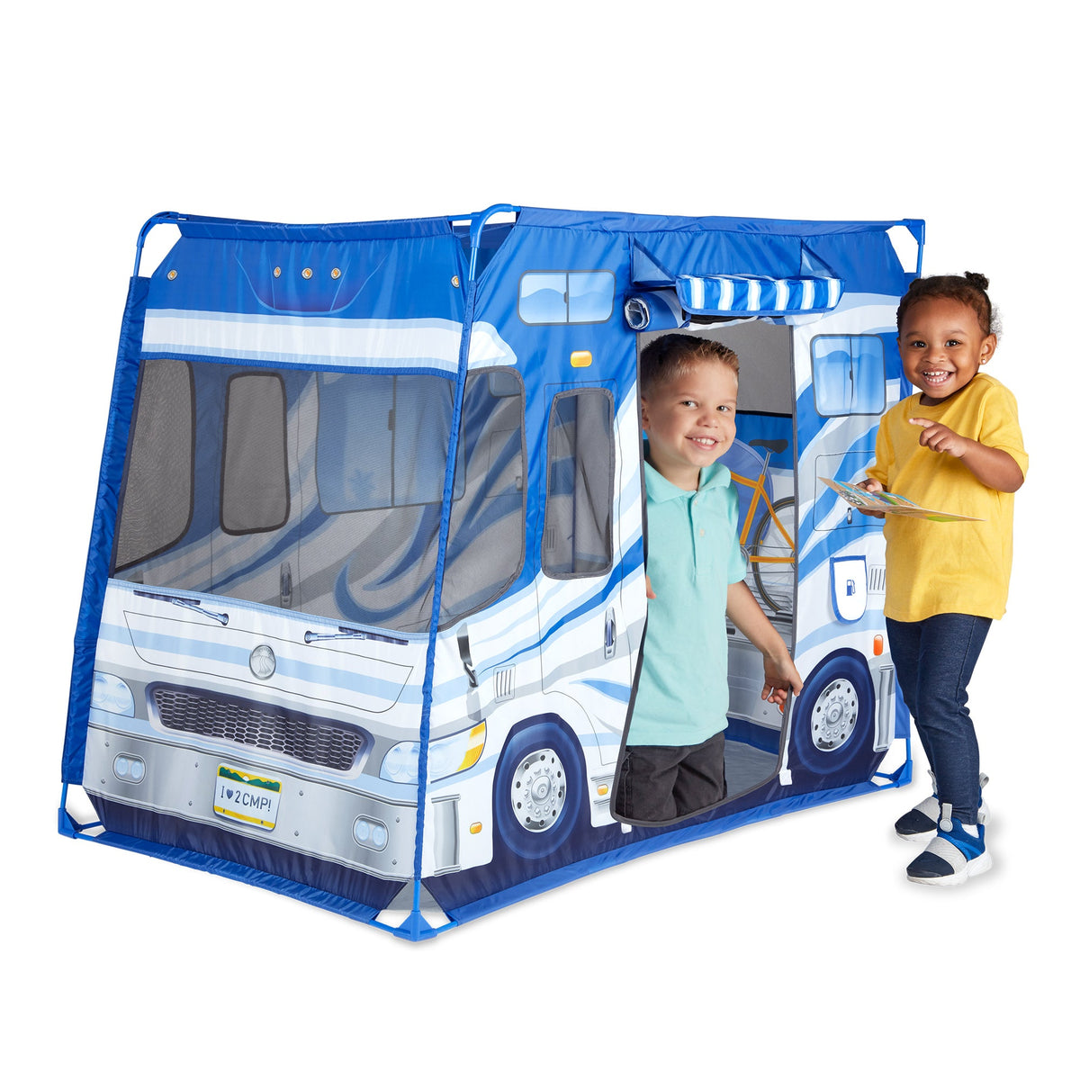 Melissa and Doug Lets Explore Camper Tent Play Set