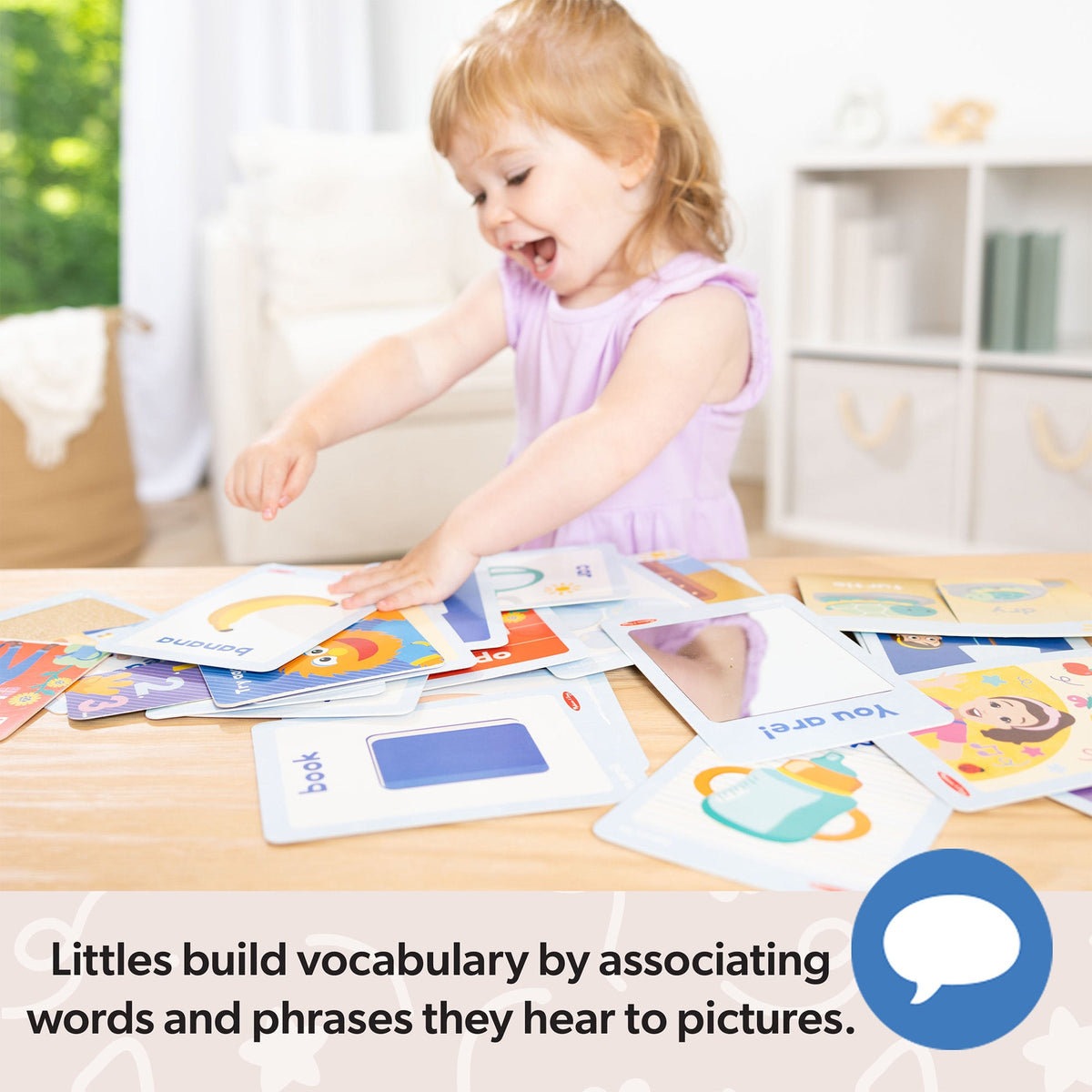 Melissa and Doug Ms RachelTM First Words Sensory Cards
