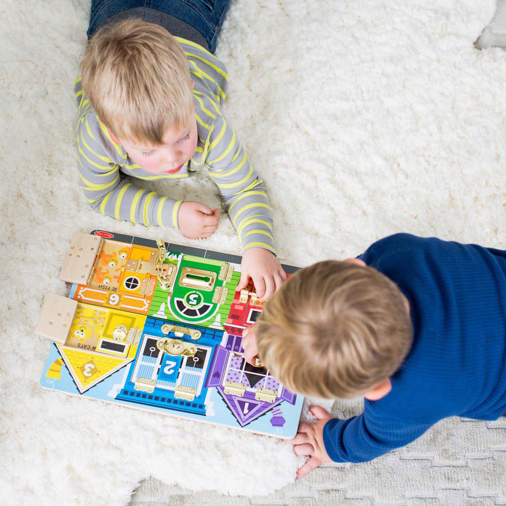 Melissa and Doug Wooden Latches Board