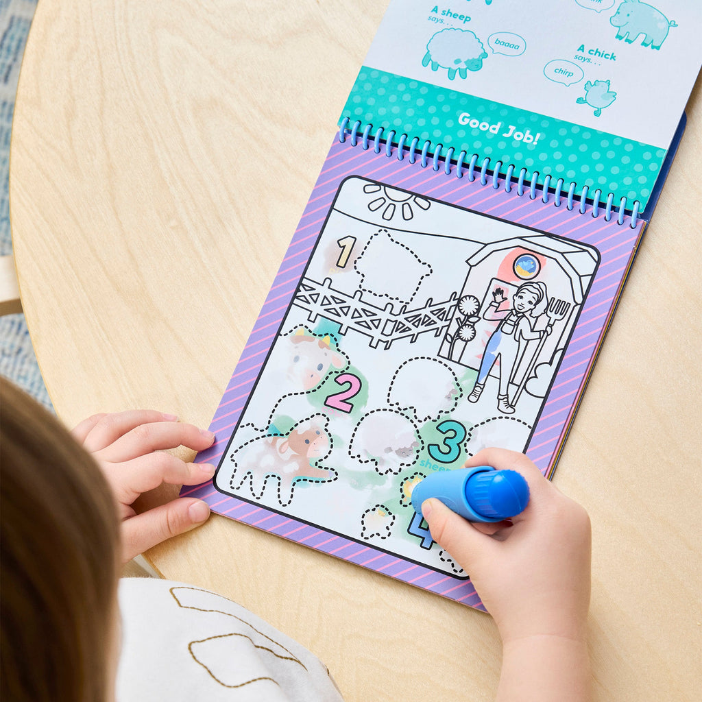 Melissa and Doug Ms Rachel Water WOW Color-Reveal Pad Find Count