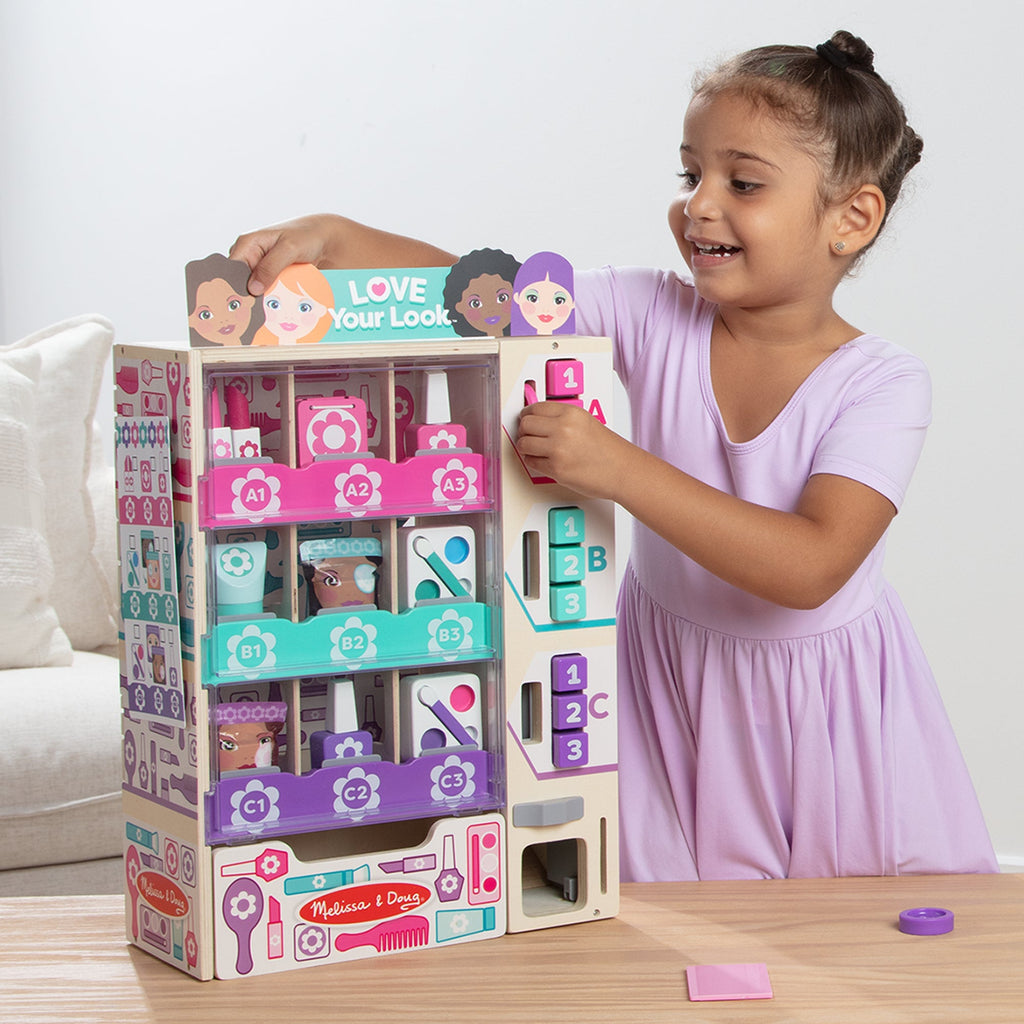 Melissa and Doug Sort Stock Select Beauty Kiosk Play Set