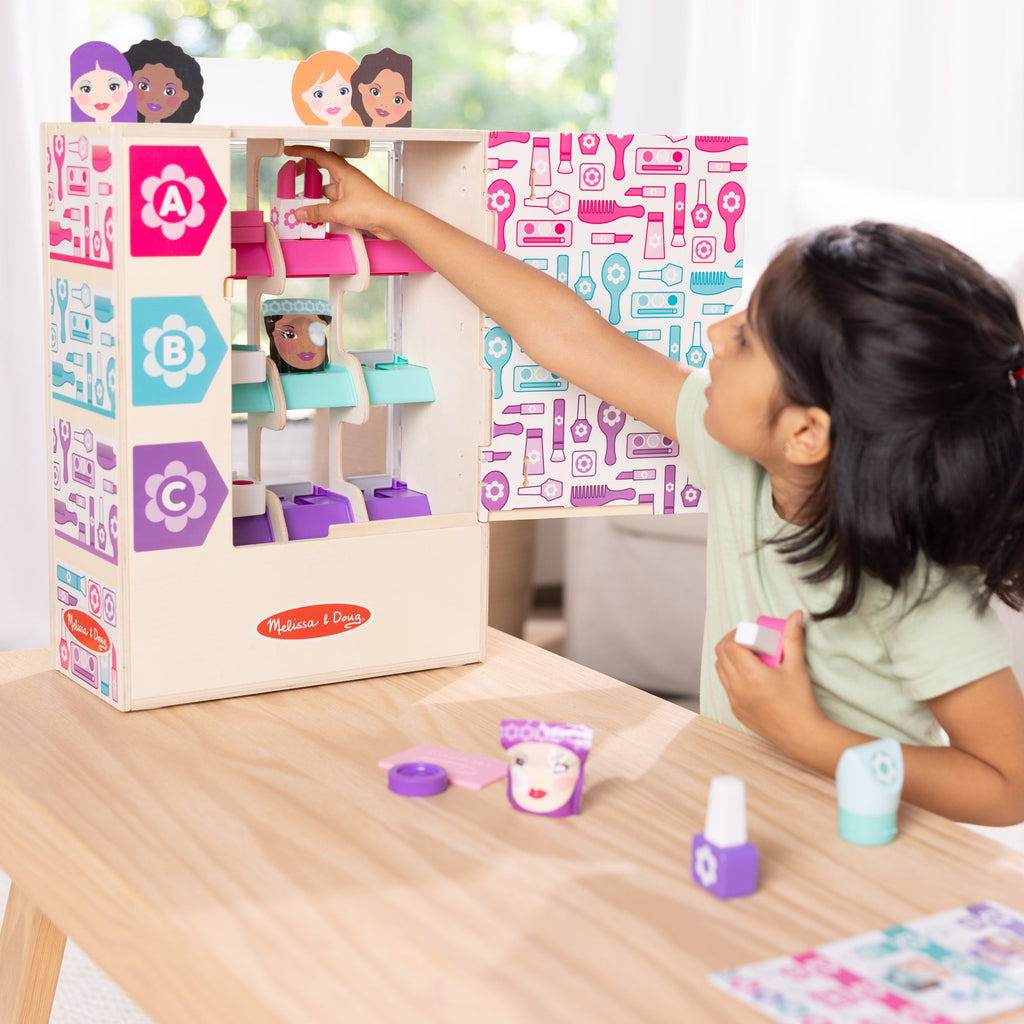 Melissa and Doug Sort Stock Select Beauty Kiosk Play Set
