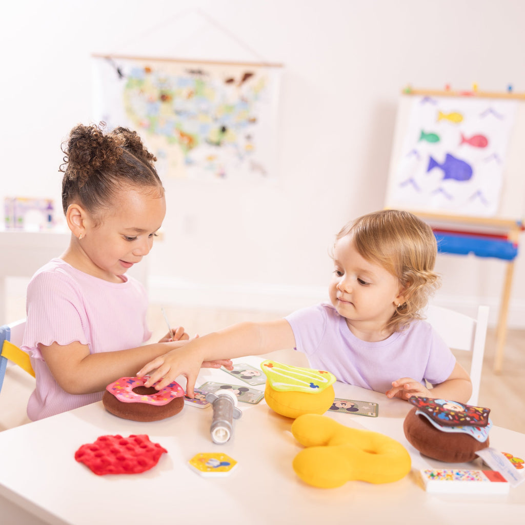Melissa and Doug Disney Fill and Top Character Donuts Play Set