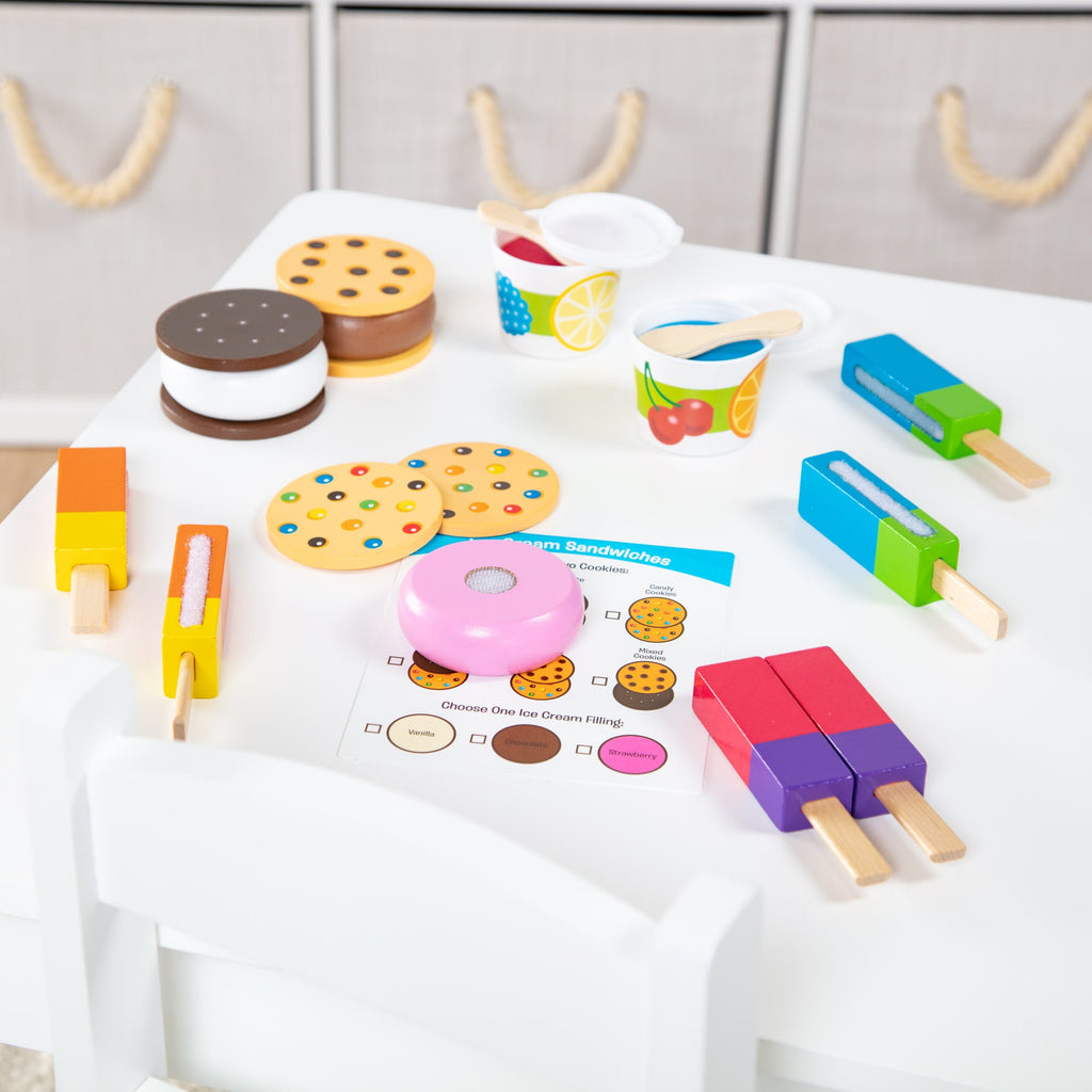 Melissa and Doug Wooden Frozen Treats Play Set