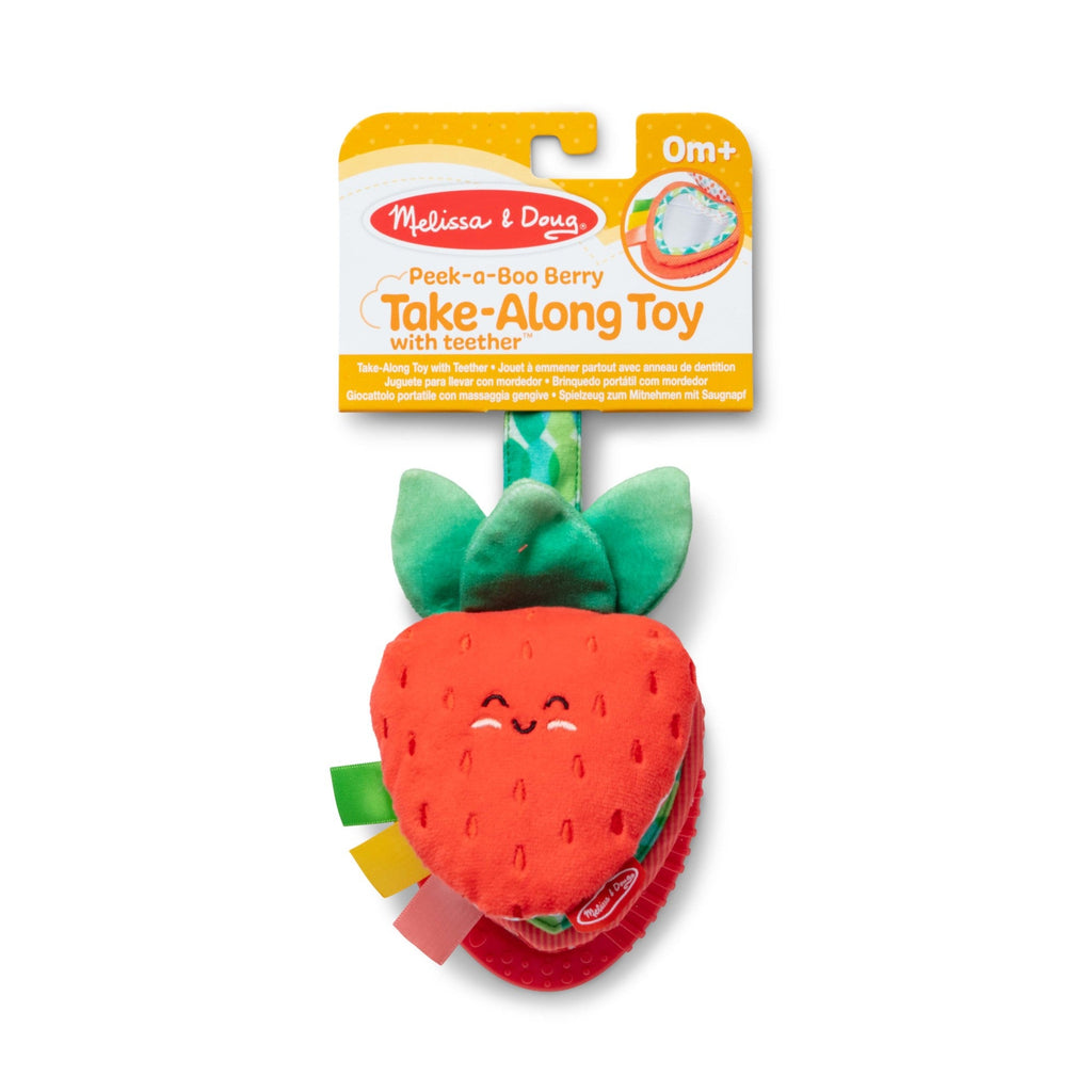 Melissa and Doug Peek-a-Boo Berry Take-Along Toy