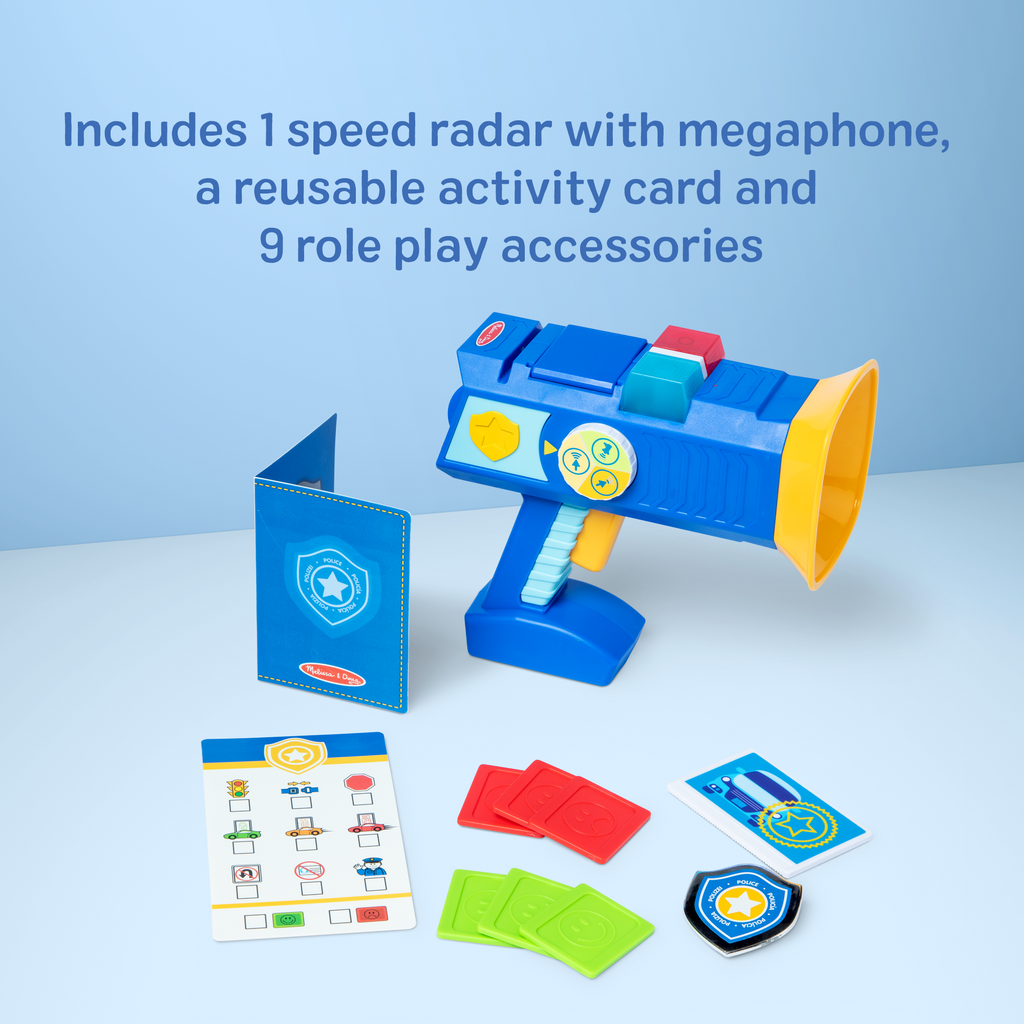 Melissa and Doug Police Speed Radar