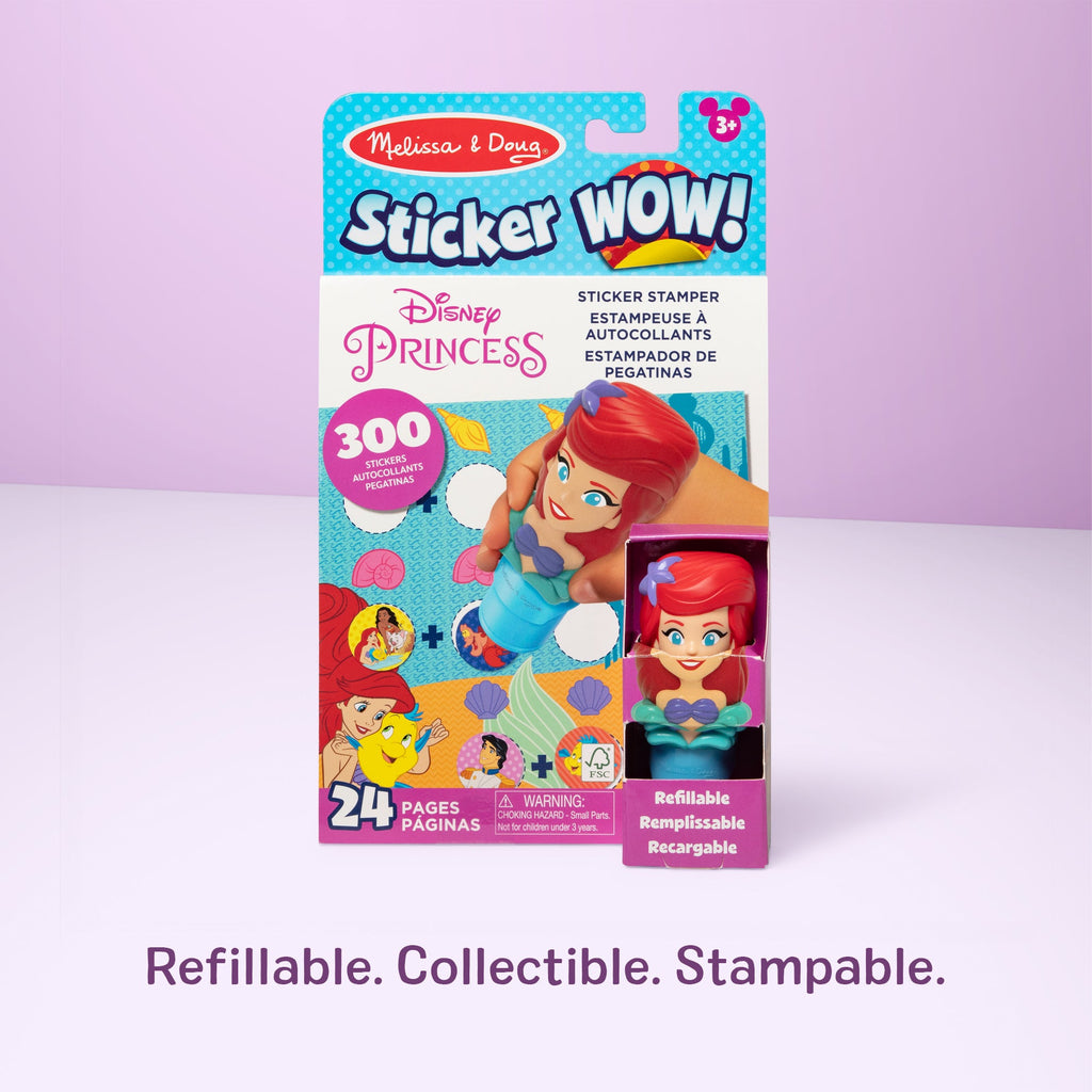 Melissa and Doug Sticker WOWTM Activity Pad Sticker Stamper - Ariel
