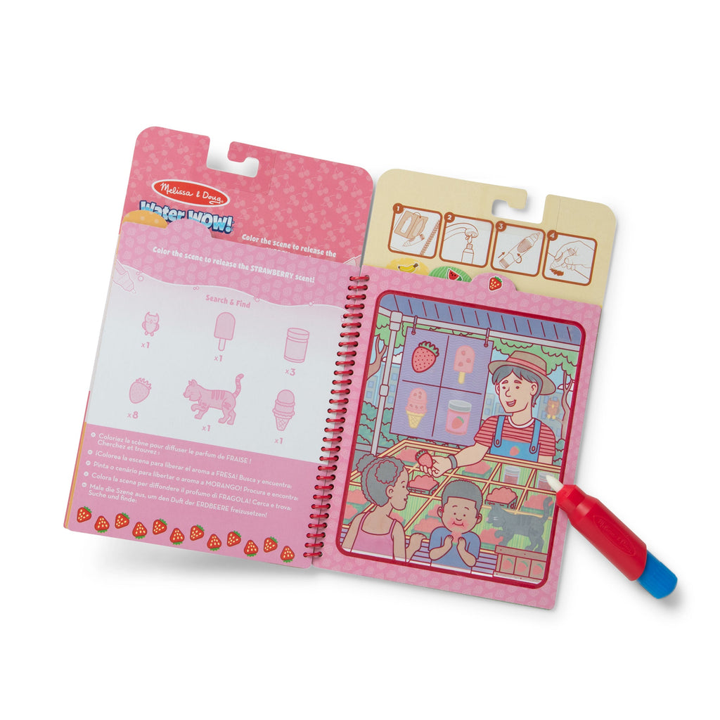 Melissa and Doug Scented Water WOW Water-Reveal Pad - Fruit