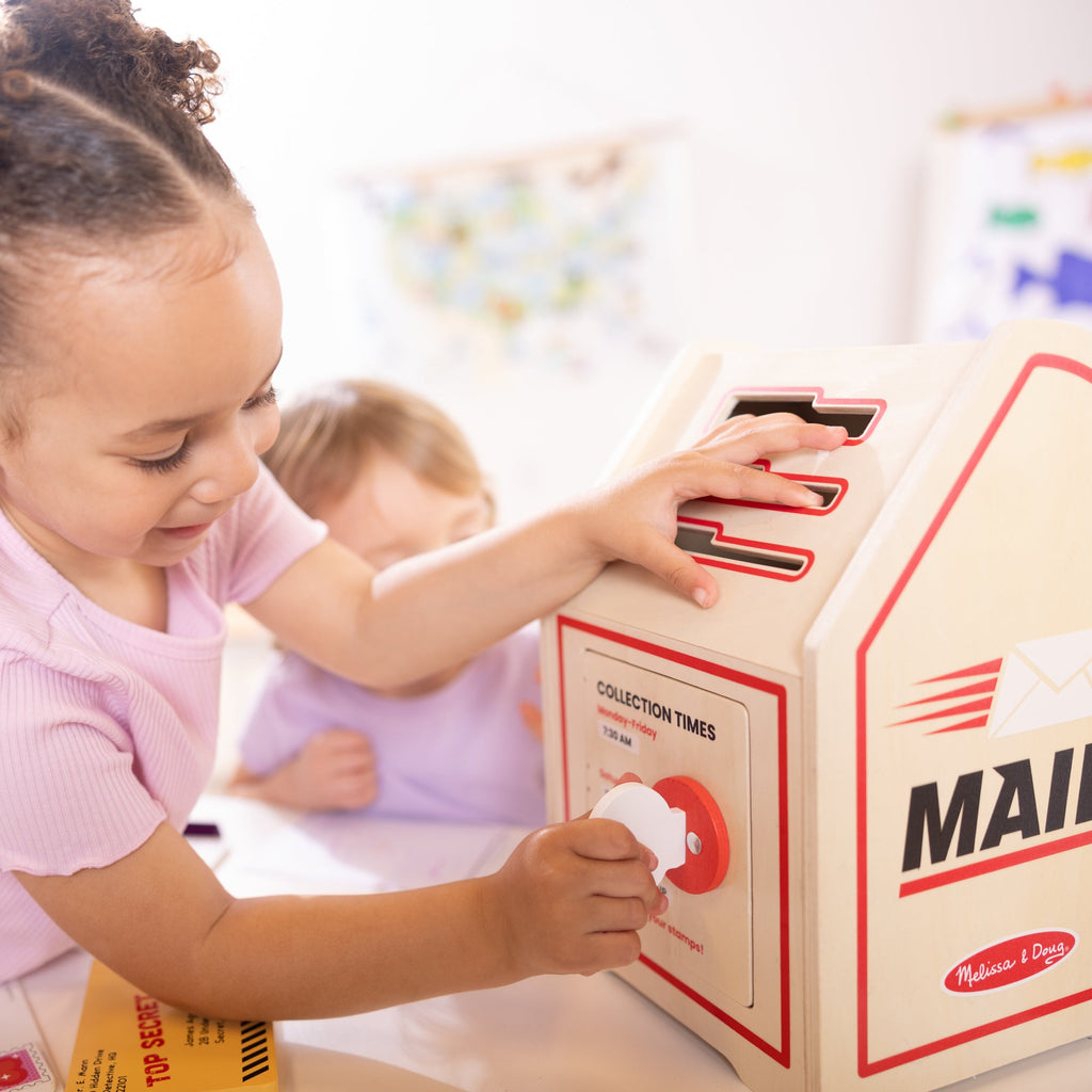 Melissa and Doug Stamp and Sort Mailbox Play Set