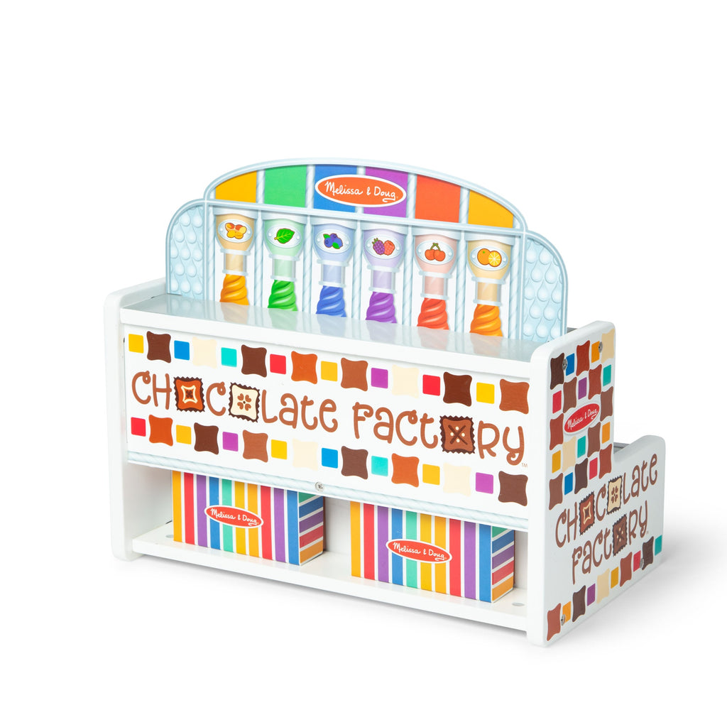 Melissa and Doug Wooden Chocolate Factory Play Set