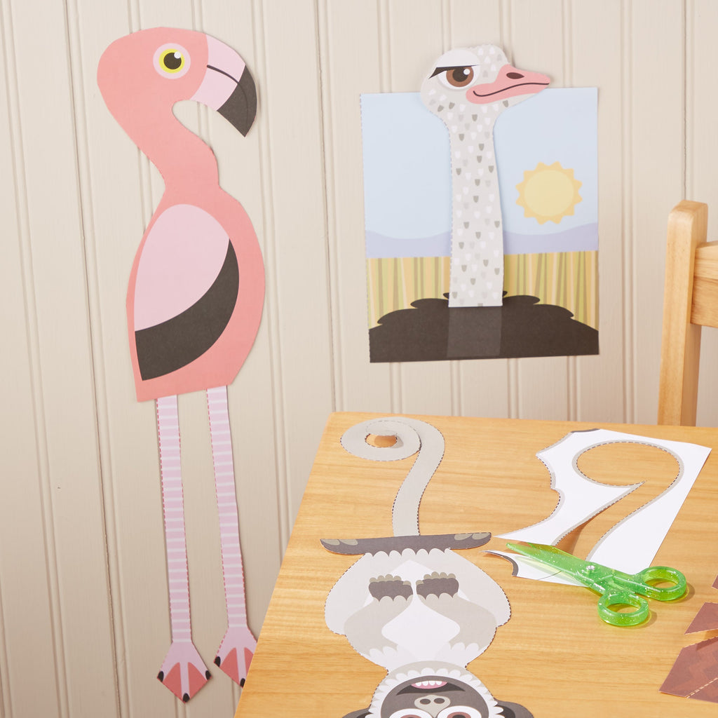 Melissa and Doug Safari Scissor Skills Activity Pad