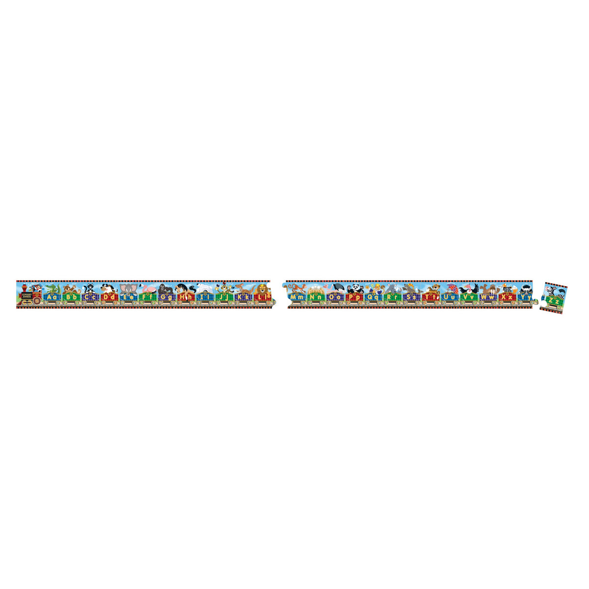 Melissa and Doug Alphabet Express Floor Puzzle - 27 Pieces