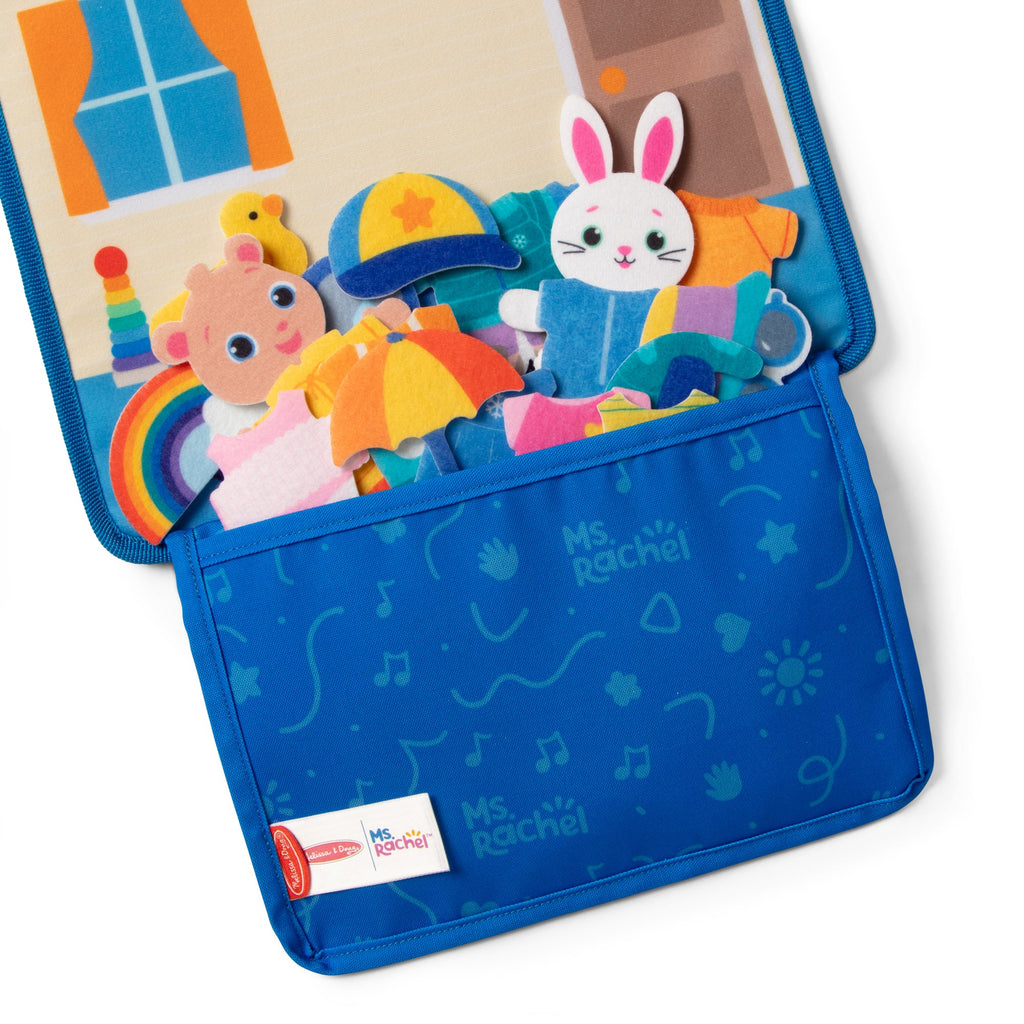 Melissa and Doug Ms RachelTM What to Wear Felt Activity Board