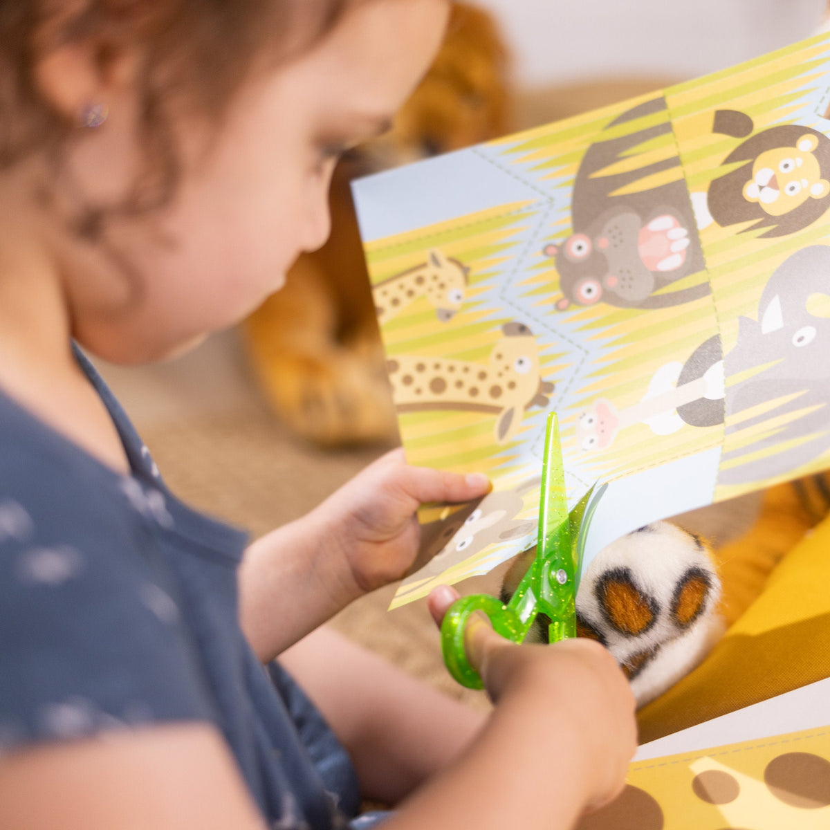 Melissa and Doug Safari Scissor Skills Activity Pad