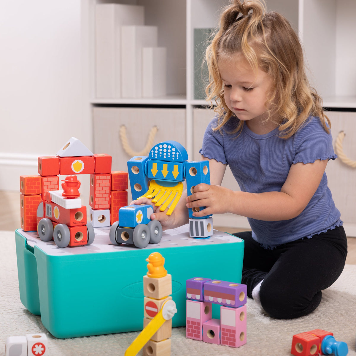 Melissa and Doug BlockablesTM City Deluxe Play Set