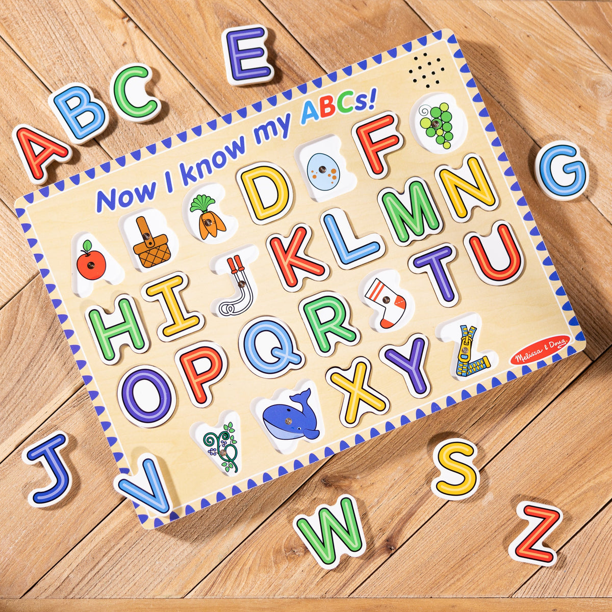 Melissa and Doug Alphabet Sound Puzzle - 26 Pieces