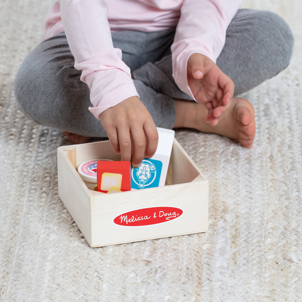 Melissa and Doug Wooden Food Groups Play Set Dairy