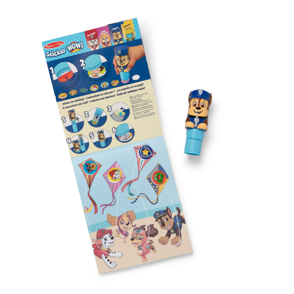 Melissa and Doug Sticker WOWTM Activity Pad Sticker Stamper - PAW Patrol Chase