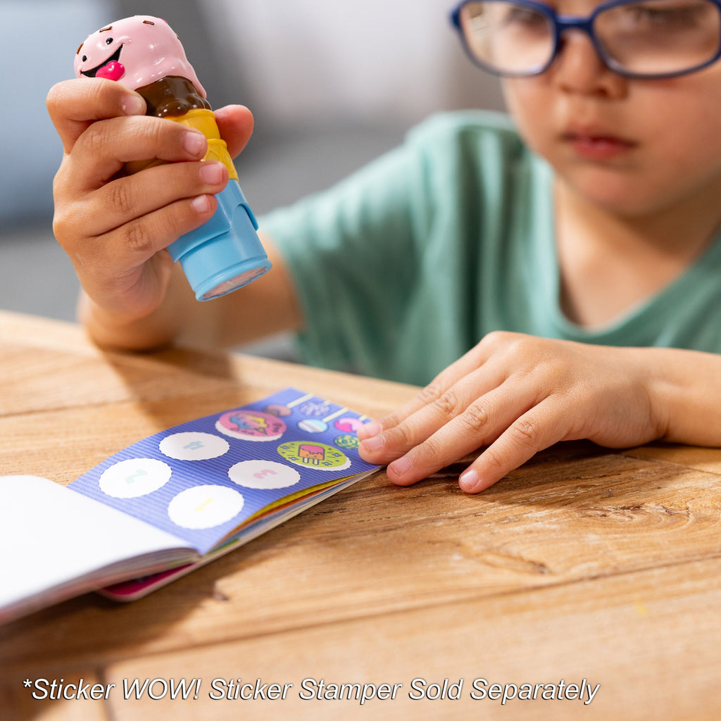 Melissa and Doug Sticker WOW Mini Activity Pad Refill Stickers - Favorite Things 200 Stickers Stamper Not Included