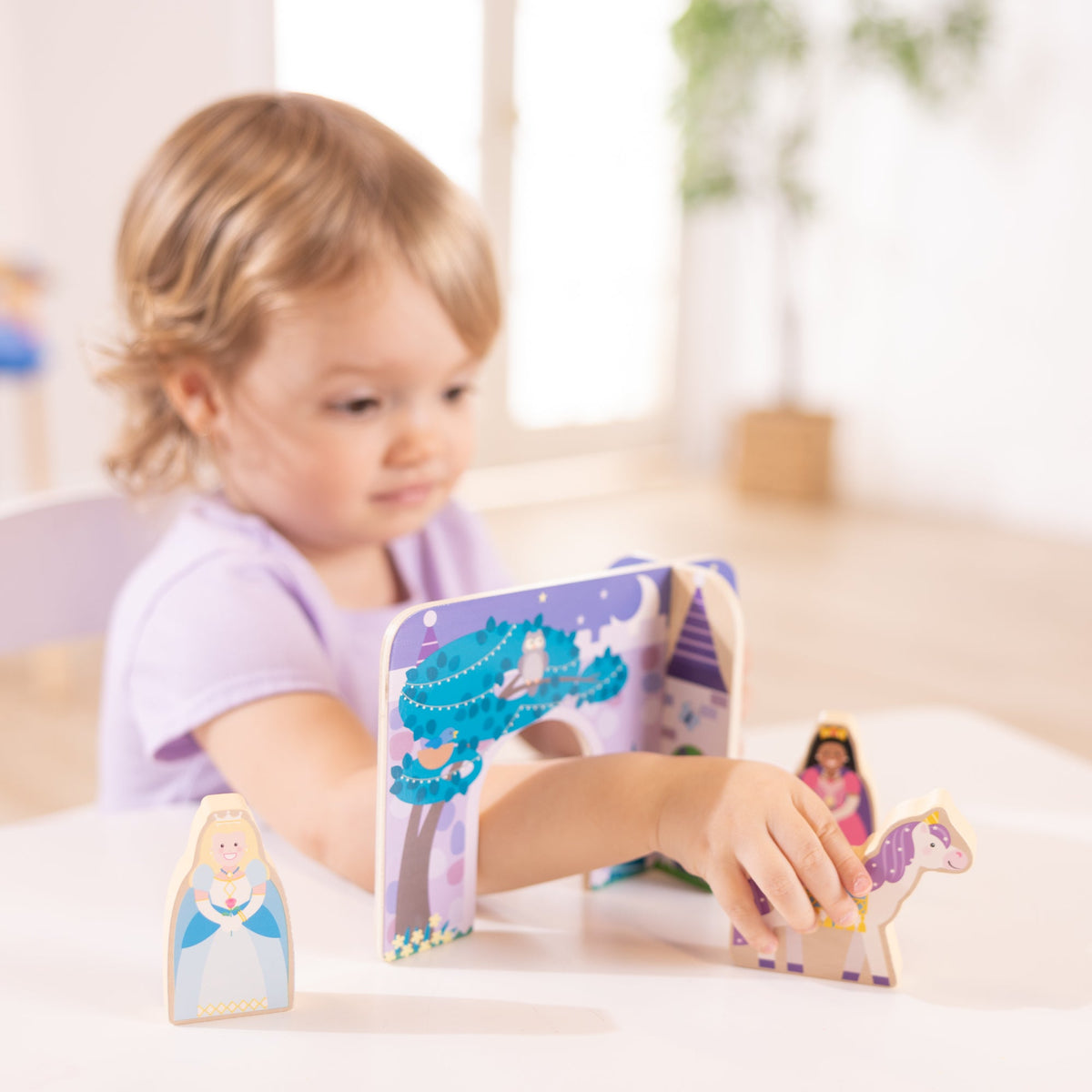 Melissa and Doug Wooden Fairy Tale Play Set