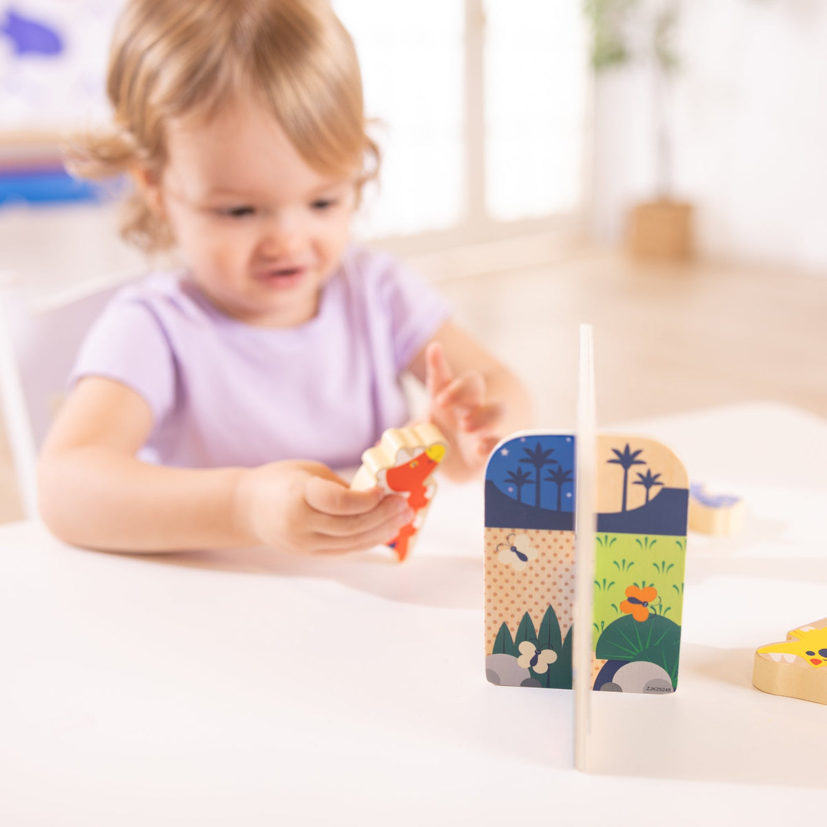 Melissa and Doug Wooden Dinosaurs Play Set