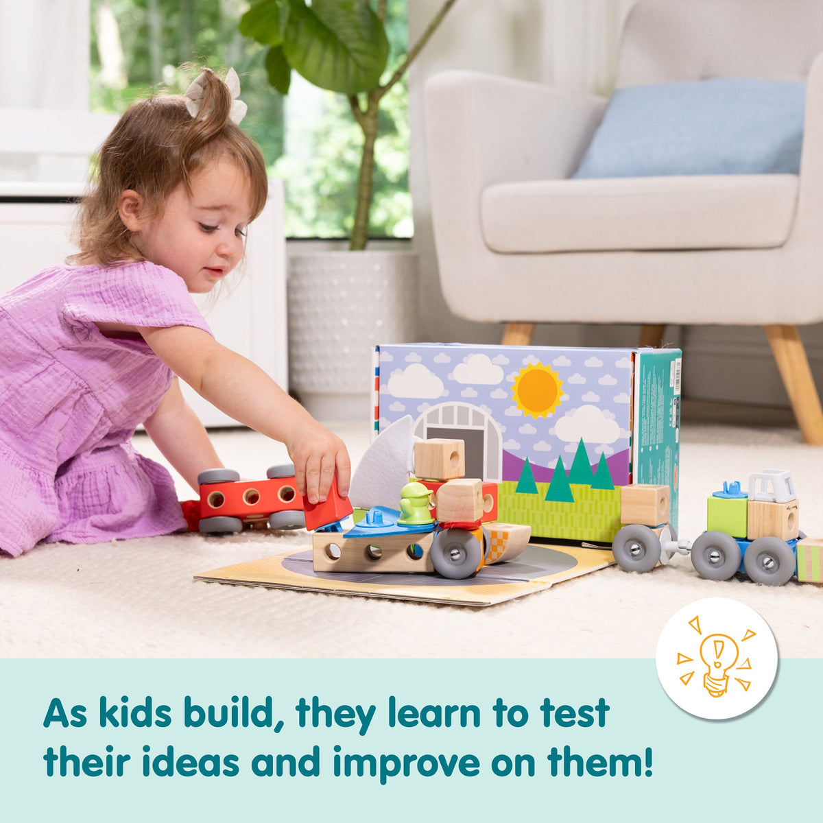 Melissa and Doug BlockablesTM Vehicles Play Set
