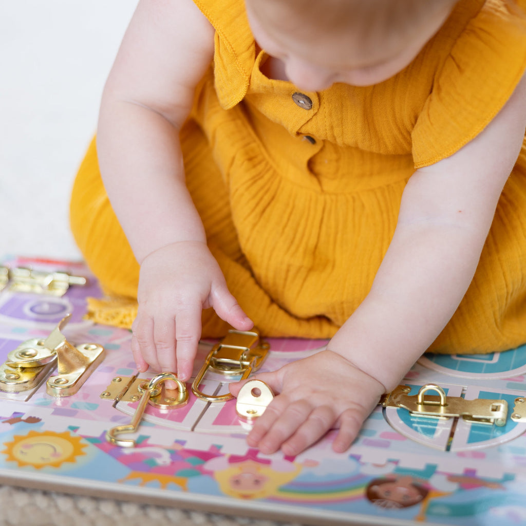 Melissa and Doug Princess Castle Latches Board