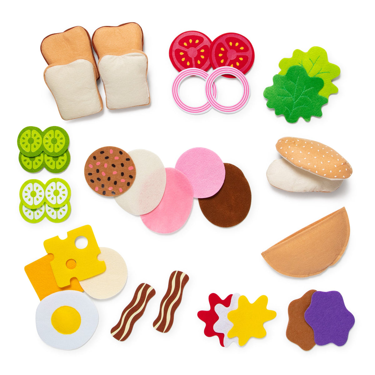 Melissa and Doug Felt Food Sandwich Play Set