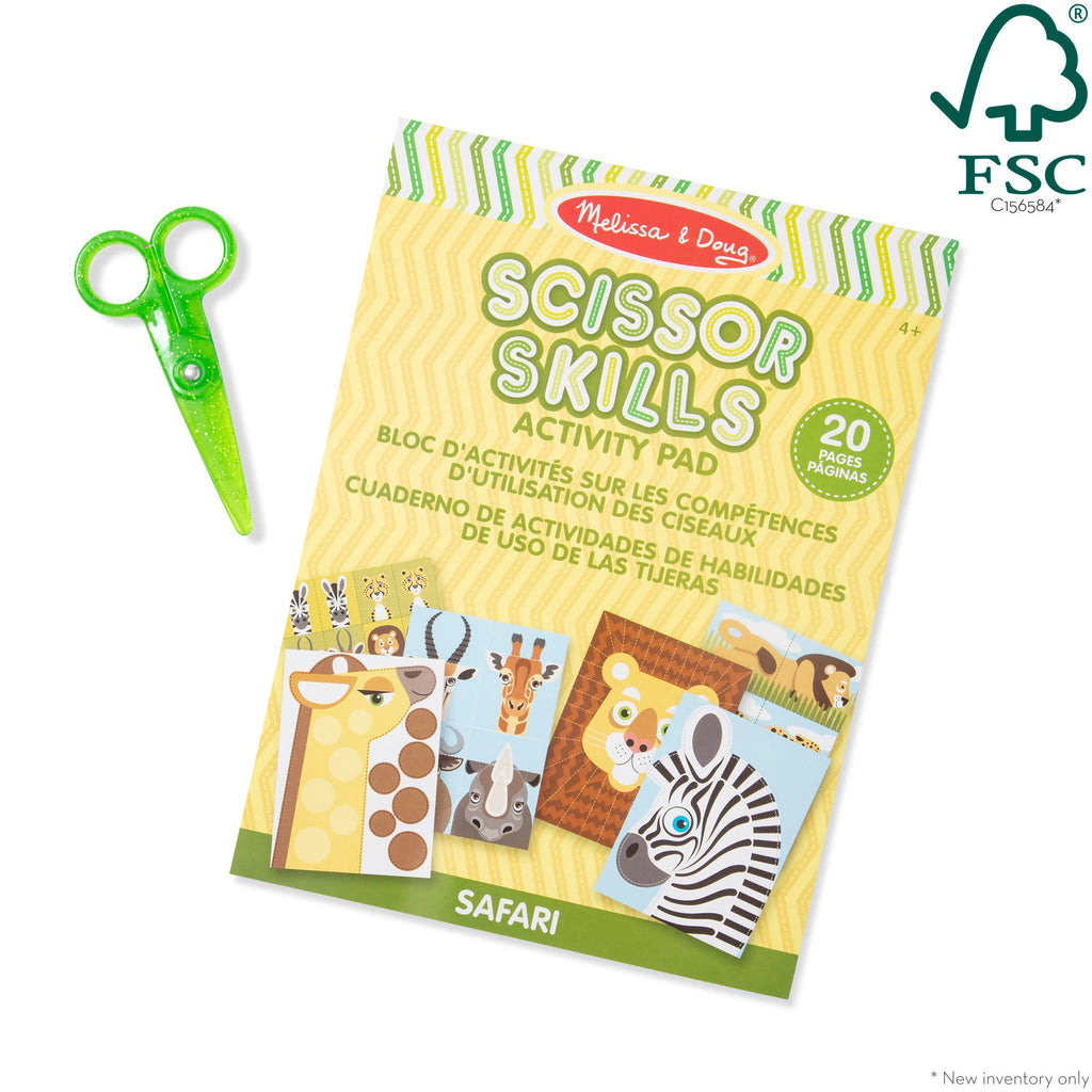 Melissa and Doug Safari Scissor Skills Activity Pad